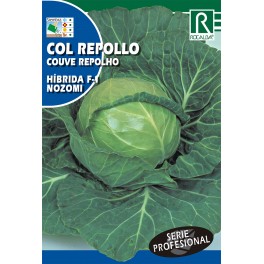 Semilla col repollo híbrida F-1 nozomi