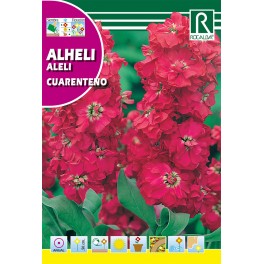 Semilla alheli cuarenteno (rojo)