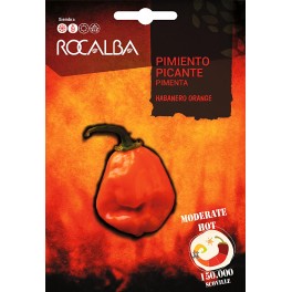 Semilla Pimiento  Habanero Orange (150.000 scoville)
