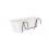 Jardinera con soporte para balcón Venezia (50 cm)