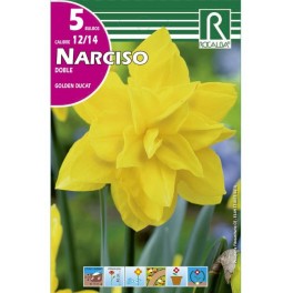 Bulbo de narciso doble golden ducat (bolsa litografiada 5 unidades)