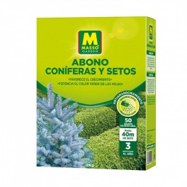 Abono granulado Coníferas y Setos Massó (2 kg)