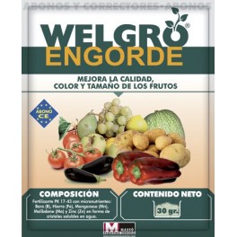 Abono Welgro Engorde (30 gr)