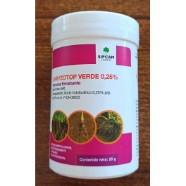 Hormona enraizante en polvo Chryzotop Verde (25 gr)