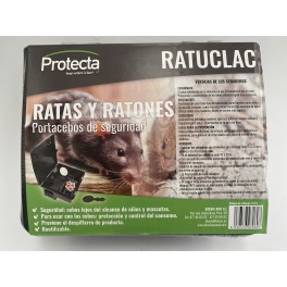 Porta cebo raticidas