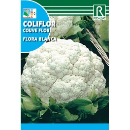 Semilla coliflor flora blanca