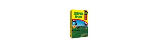 Césped frequentado